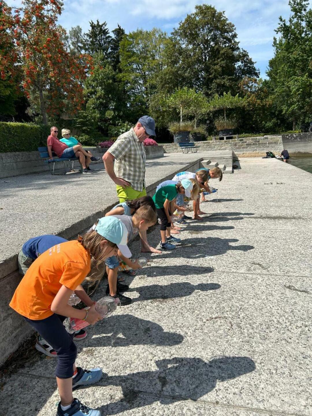 Kindernachmittag im August. Kindernachmittag im August.
